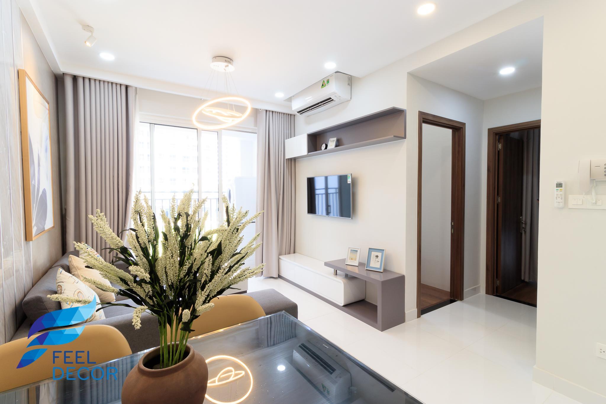 Ảnh chụp thực tế căn hộ 66m2 chung cư Sunrise Riverside