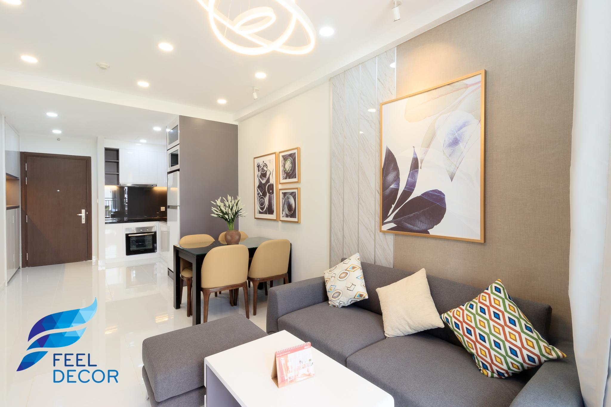 ảnh chụp thực tế căn hộ 66m2 chung cư Sunrise Riverside