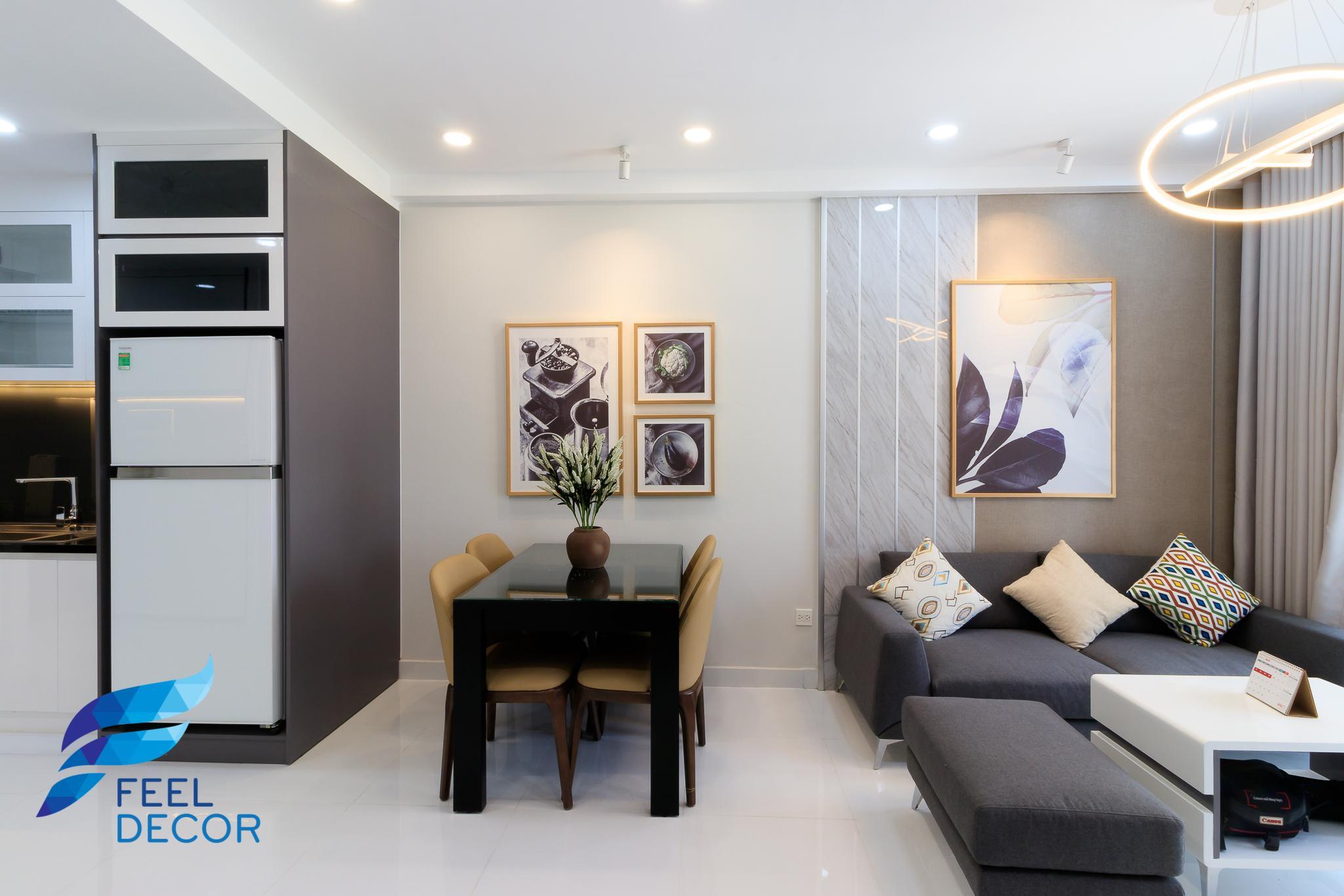 ảnh chụp thực tế căn hộ 66m2 chung cư Sunrise Riverside