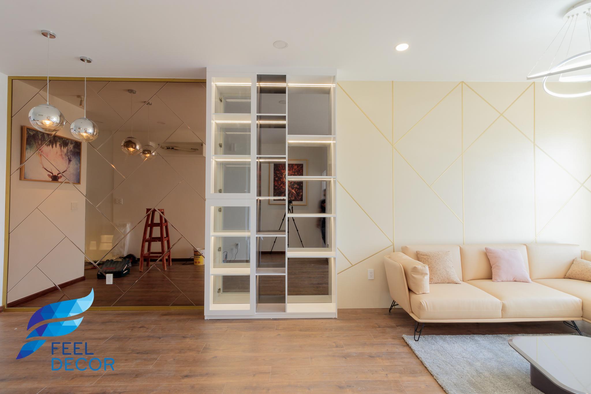 thiết kế nội thất căn hộ 2 phòng ngủ