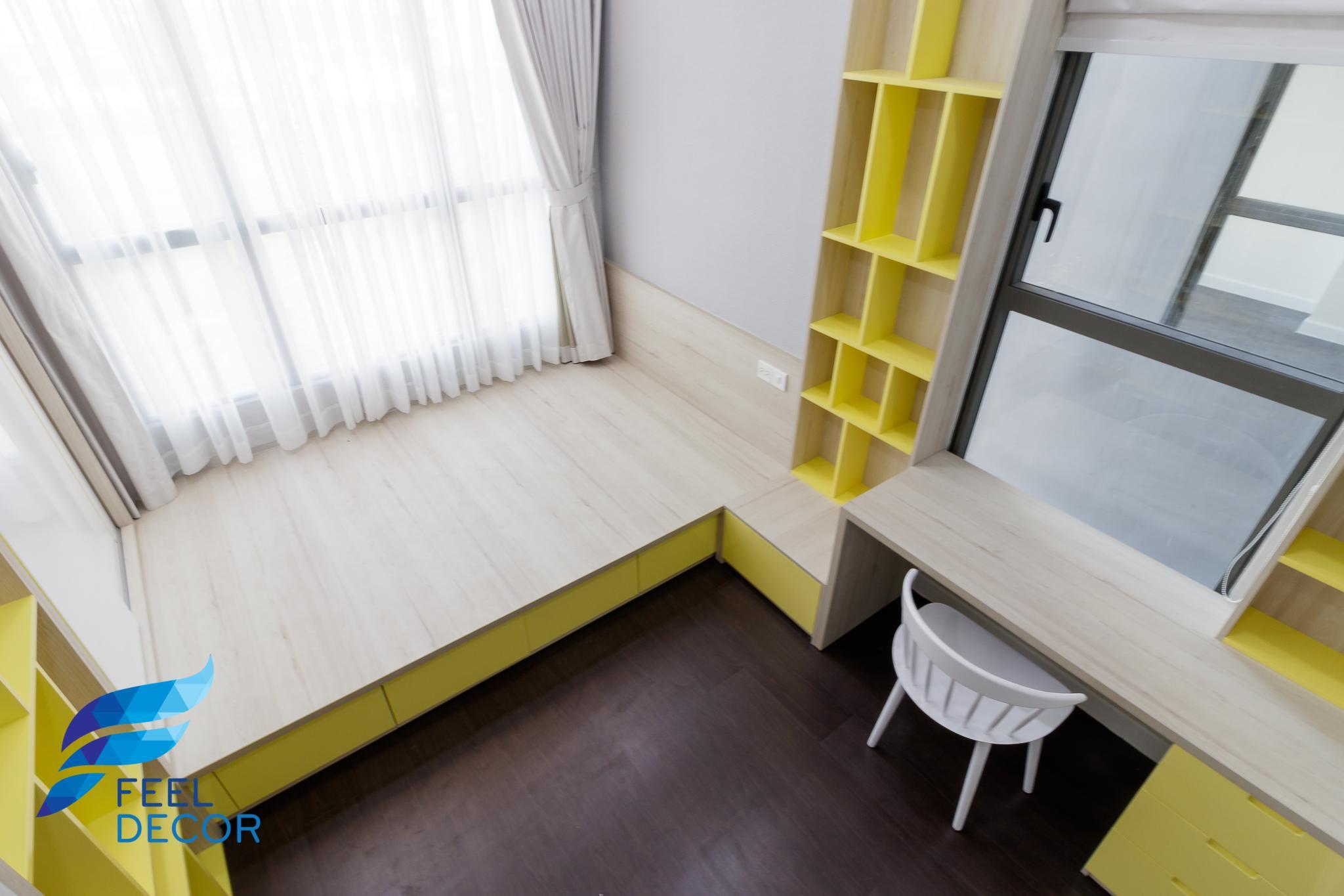 hình ảnh thực tế thiết kế nội thất căn hộ 3 phòng ngủ