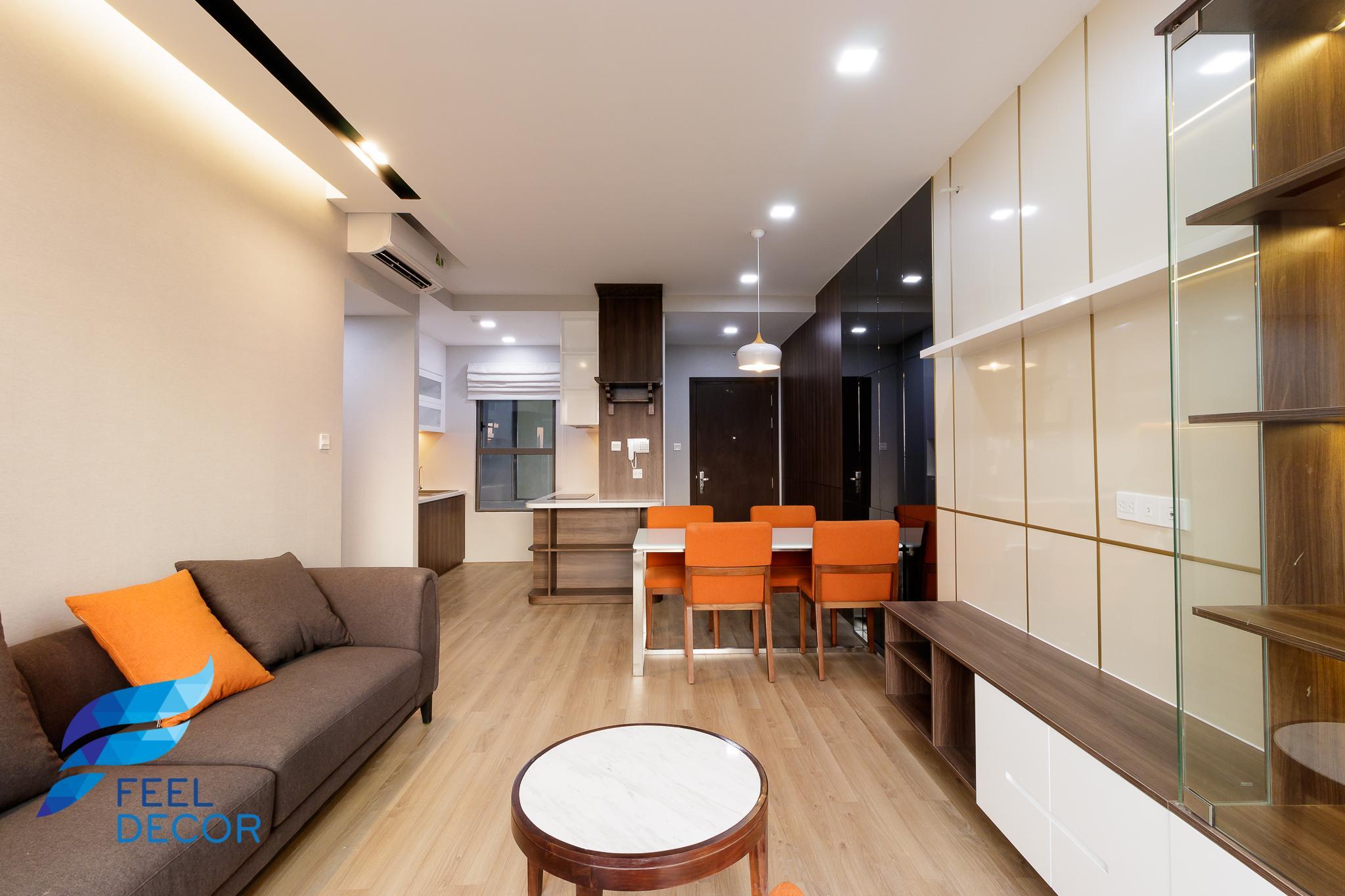 View khác phòng khách căn hộ 3 phòng ngủ (79m2) CC The Sun Avenue Quận 2