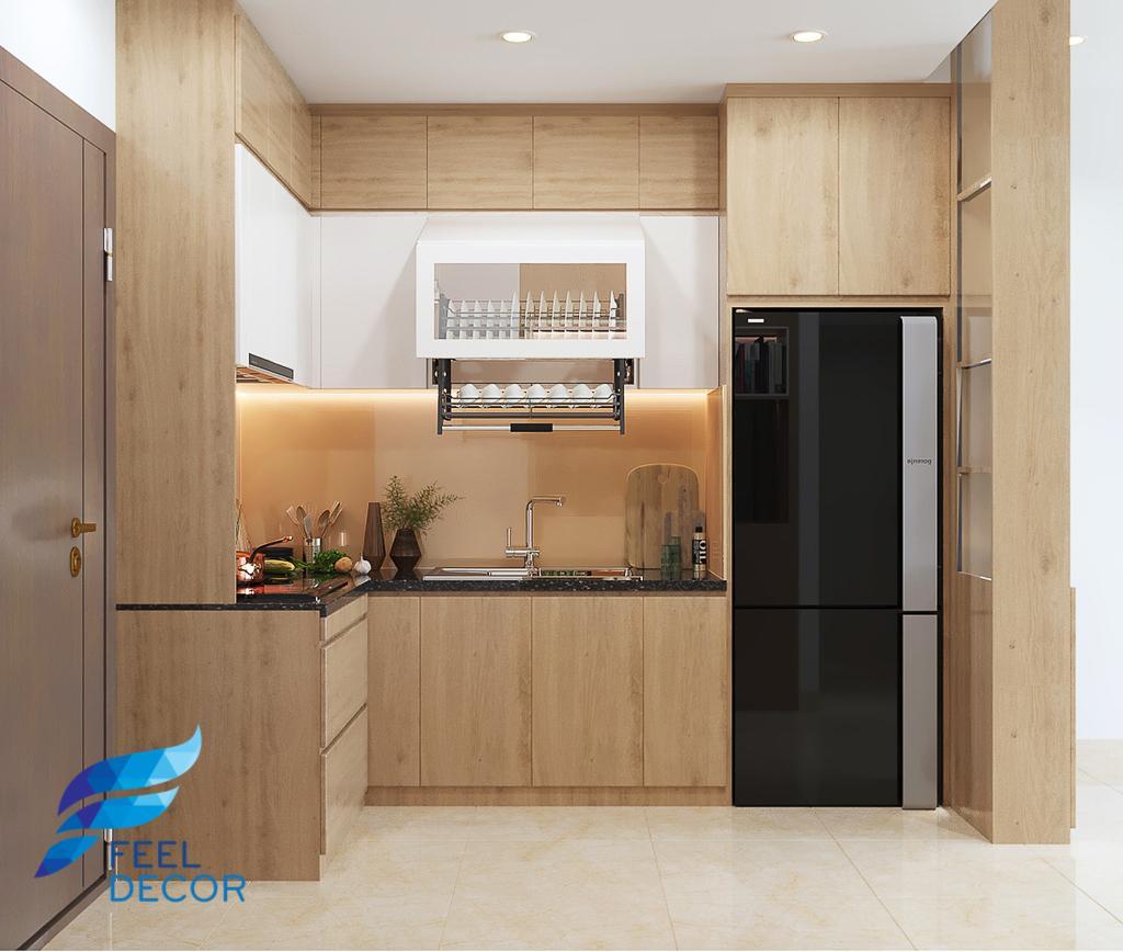 thiết kế hiện đại nội thất căn hộ 2 phòng ngủ (69m2)