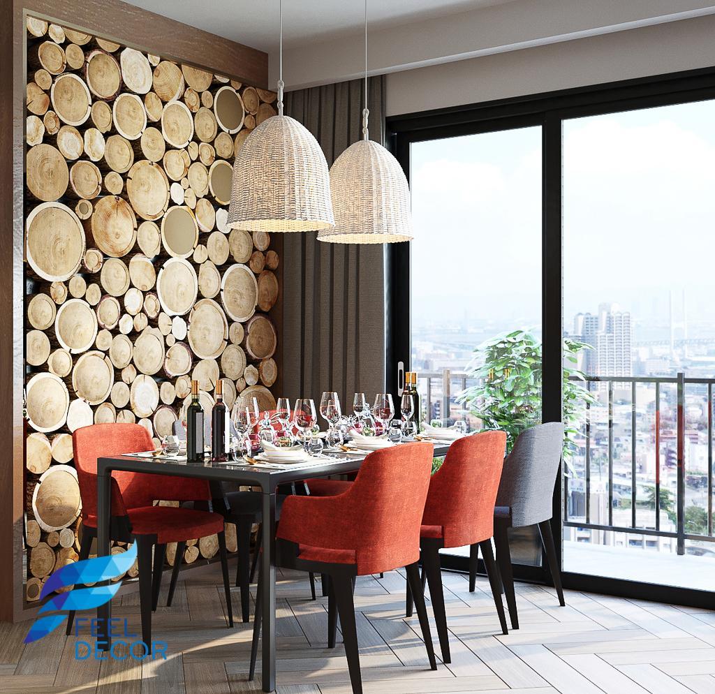 thiết kế thi công nội thất căn hộ 3 phòng ngủ - 106m2