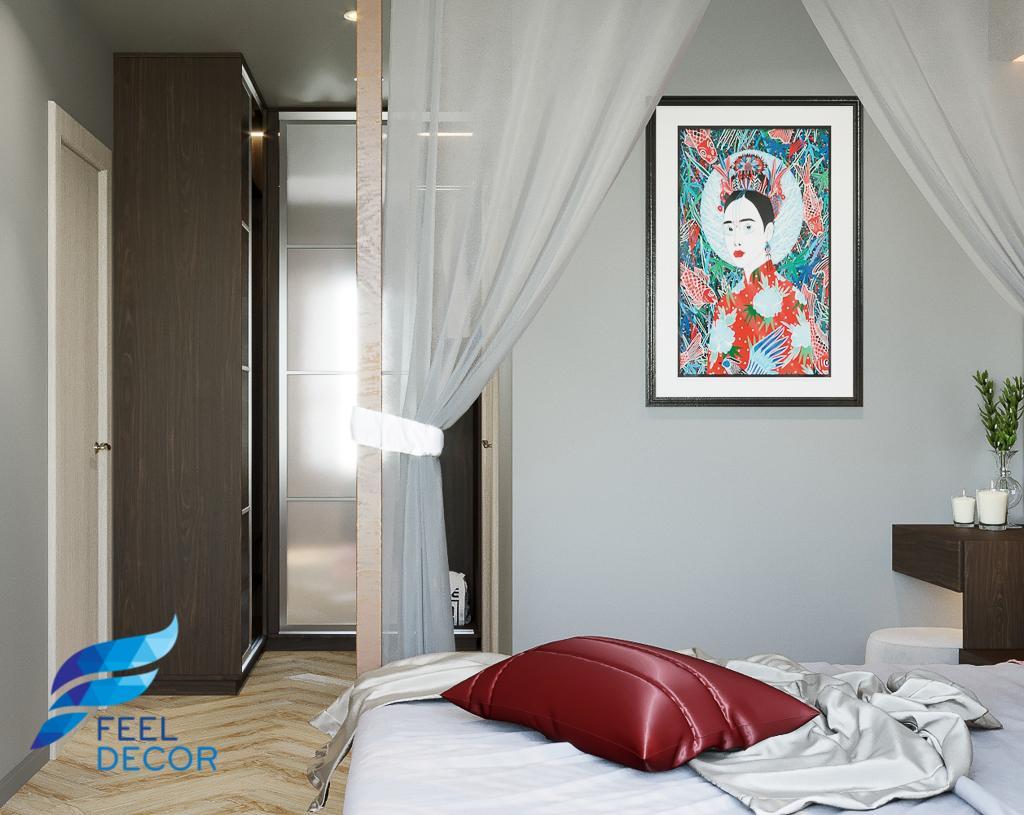 thiết kế thi công nội thất căn hộ 3 phòng ngủ - 106m2