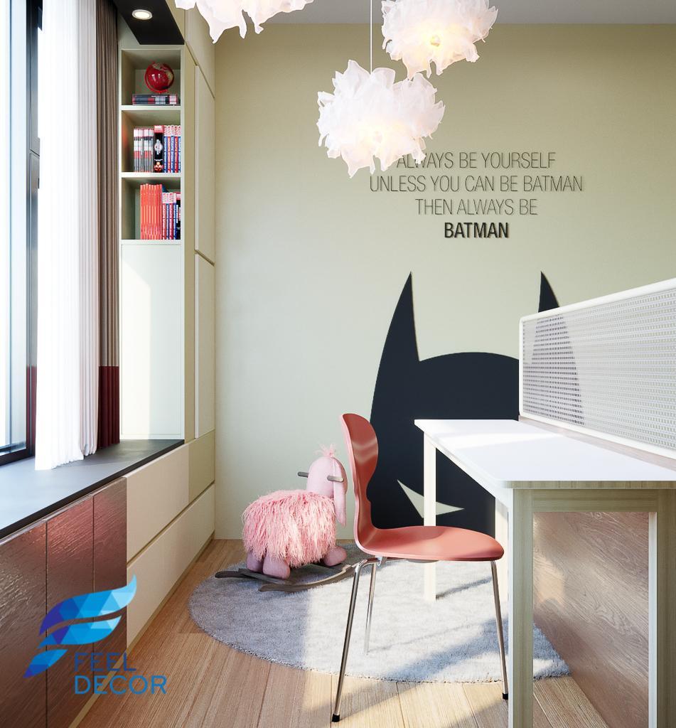 thiết kế thi công nội thất căn hộ 3 phòng ngủ - 106m2