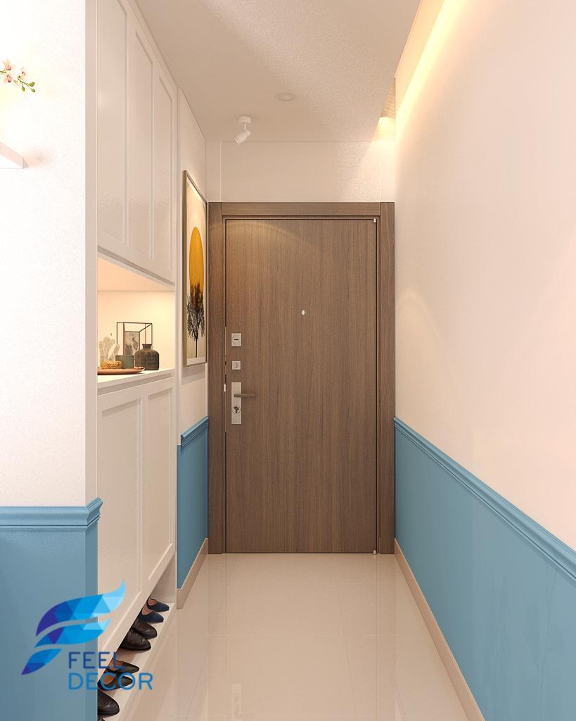 thiết kế thi công nội thất căn hộ 75m2