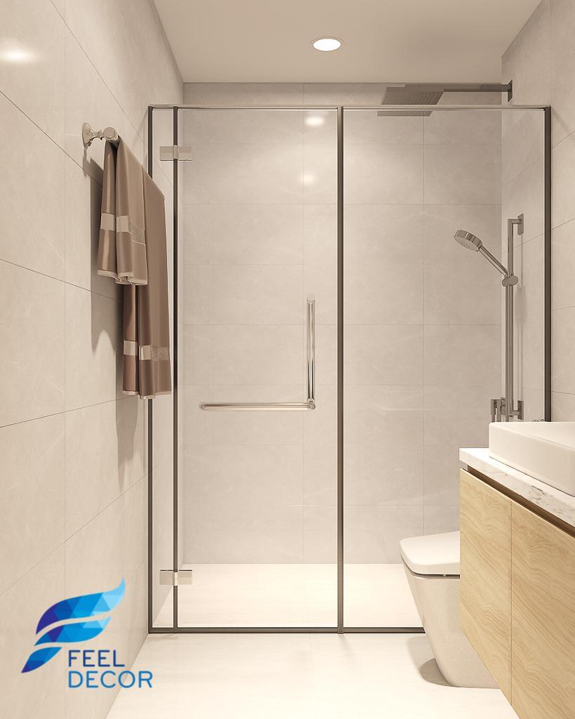 thiết kế thi công nội thất căn hộ 75m2