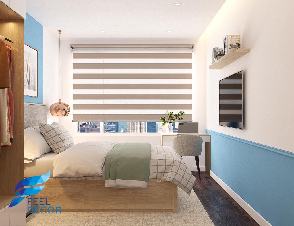 thiết kế thi công nội thất căn hộ 75m2