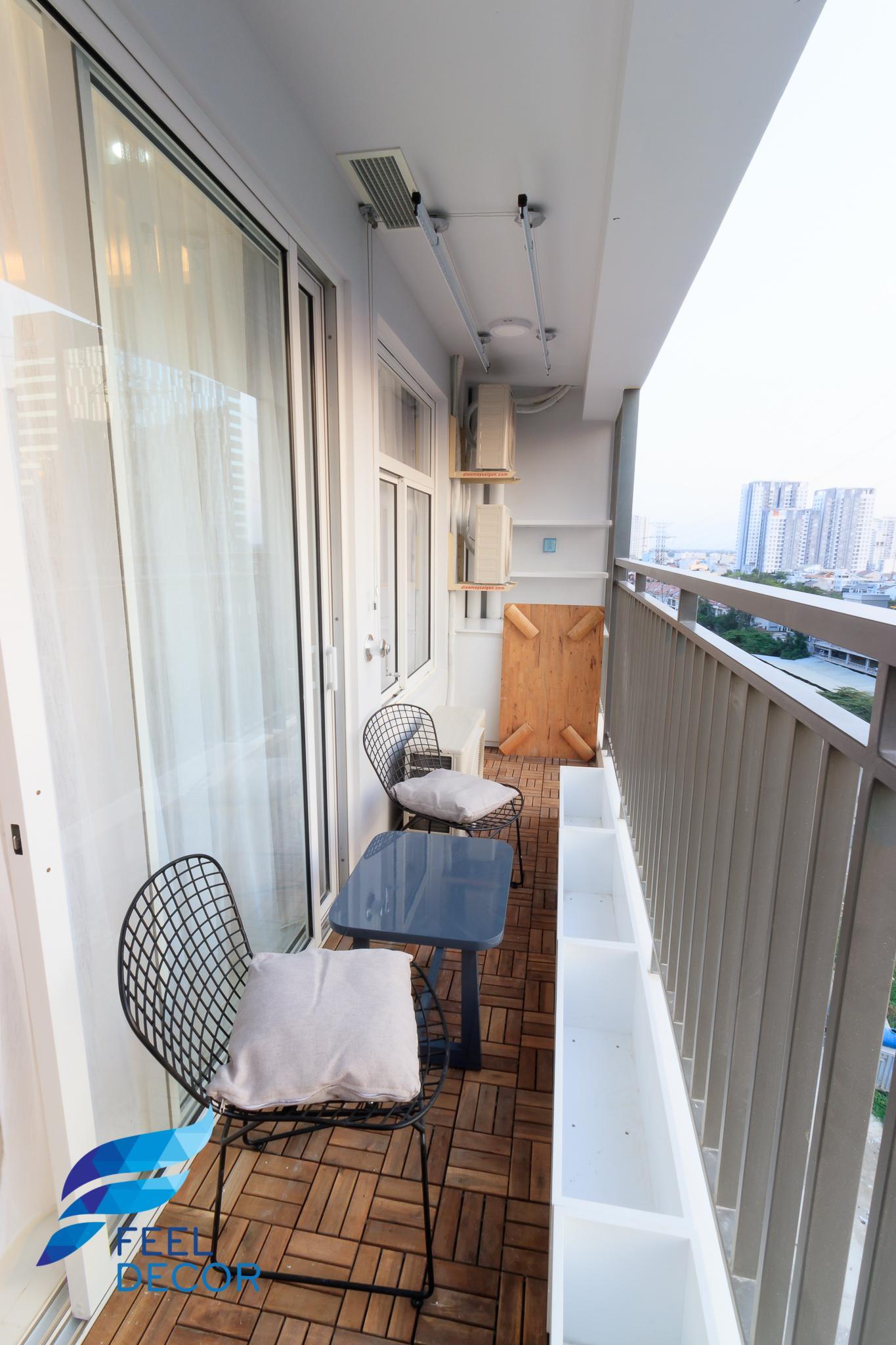 nội thất căn hộ The Sunrise Riverside hình ảnh thực tế 2 phòng ngủ hiện đại