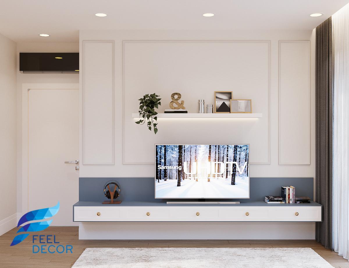 thiết kế thi công nội thất căn hộ 141m2 - 4 phòng ngủ