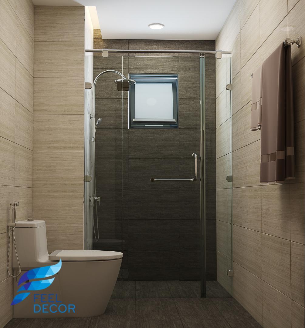 thiết kế thi công nội thất căn hộ 90m2 – 3 phòng ngủ chung cư Sunrise Riverside