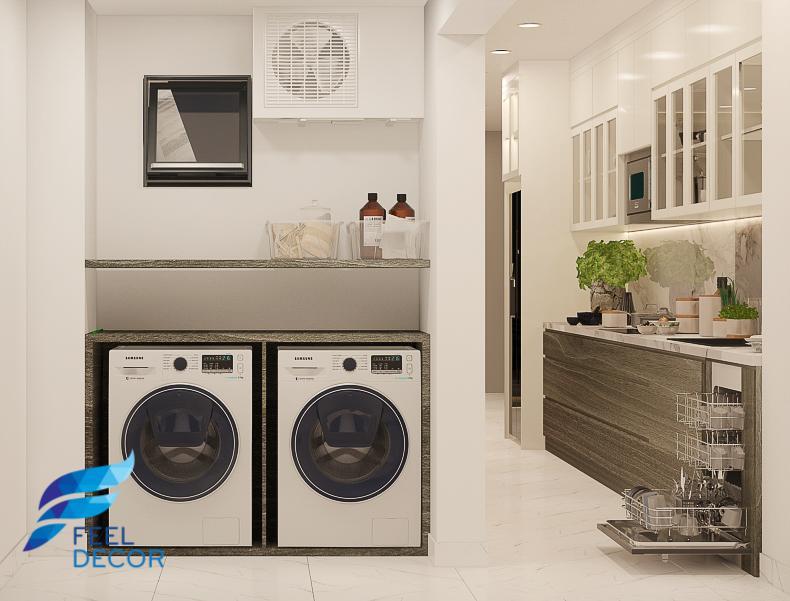 thiết kế thi công nội thất căn hộ 92m2
