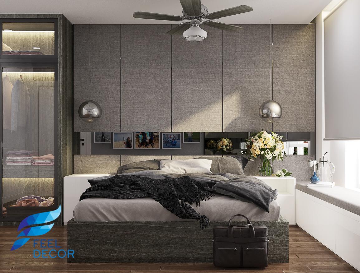 thiết kế thi công nội thất căn hộ 92m2