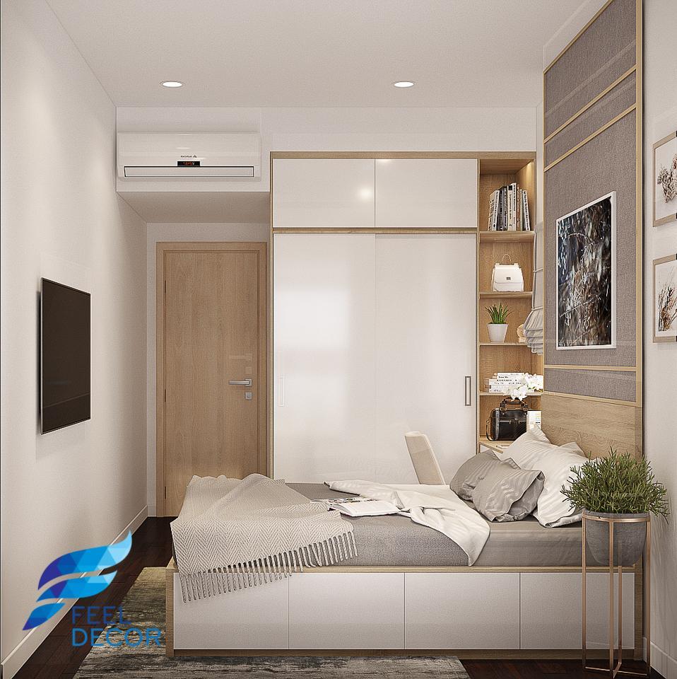 thiết kế thi công nội thất căn hộ 95m2