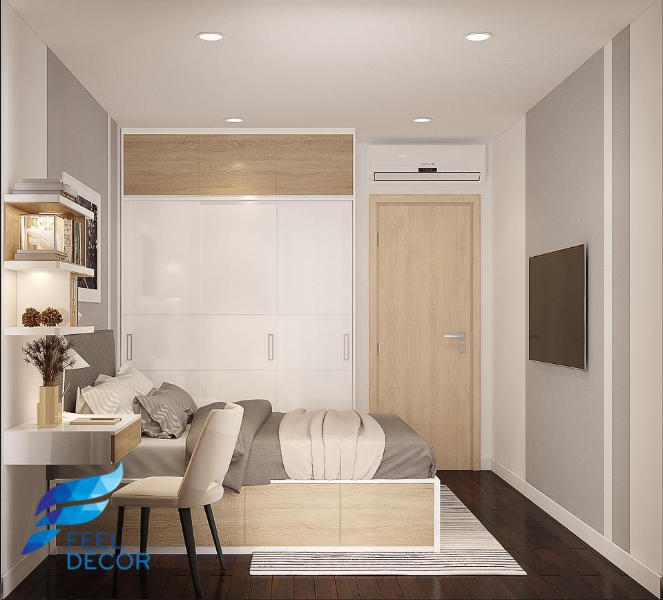 thiết kế thi công nội thất căn hộ 95m2