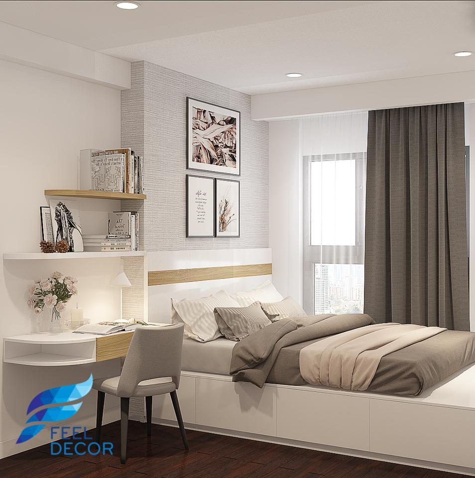 thiết kế thi công nội thất căn hộ 95m2