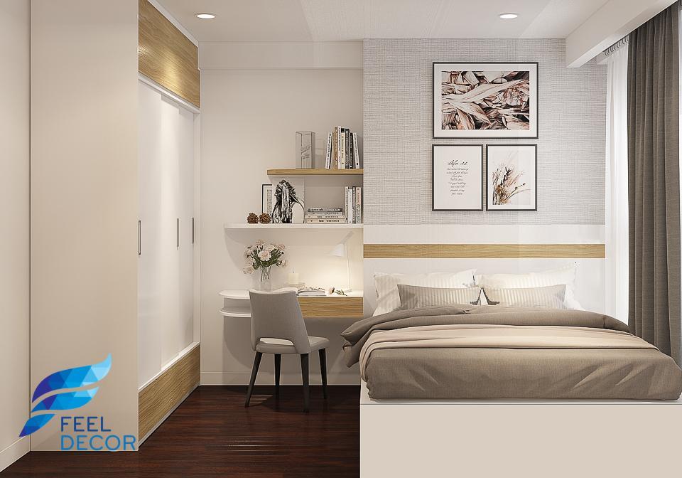 thiết kế thi công nội thất căn hộ 95m2