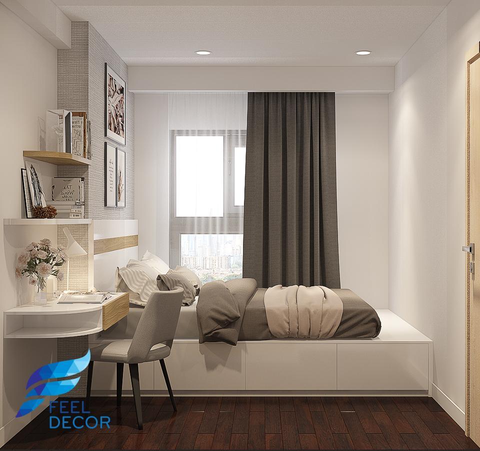 thiết kế thi công nội thất căn hộ 95m2