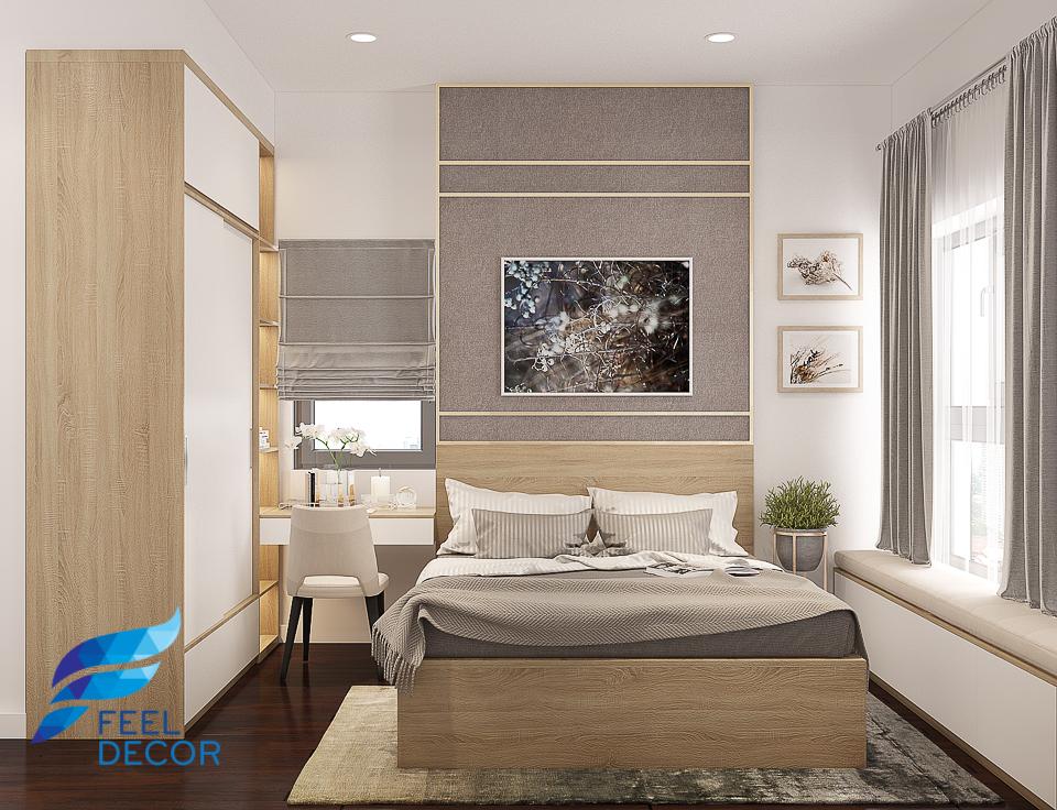 thiết kế thi công nội thất căn hộ 95m2