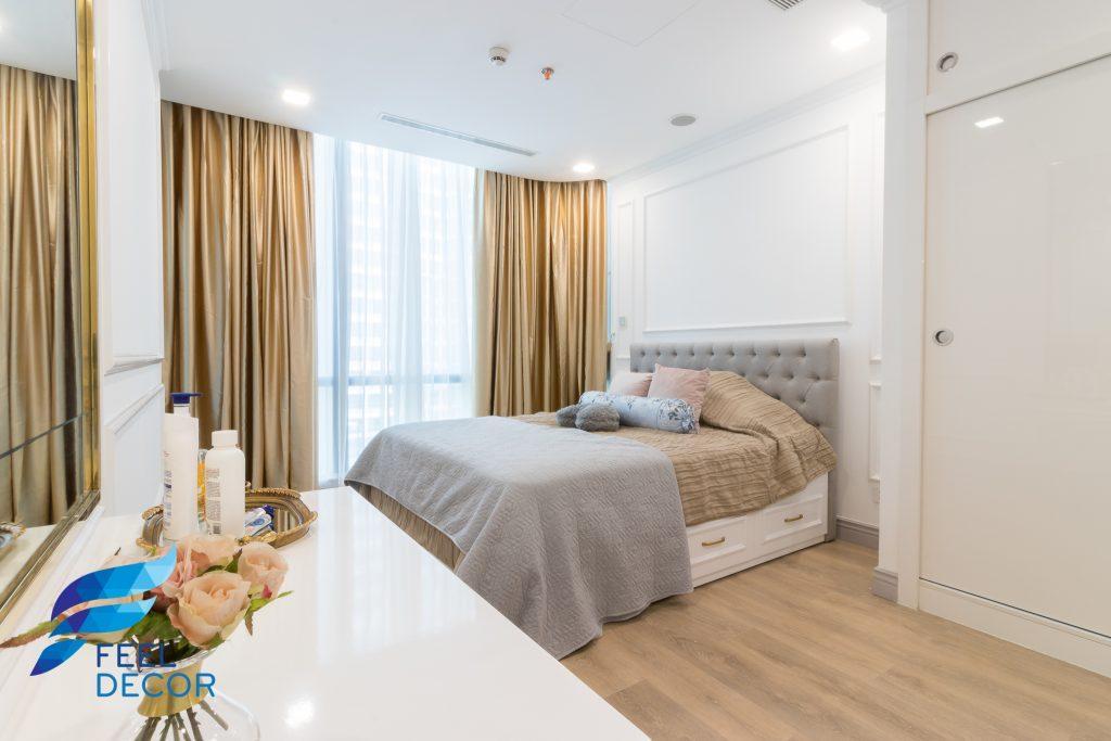 Hình ảnh thực tế thiết kế thi công nội thất căn hộ 2 phòng ngủ 84m2 tòa nhà Landmark 81