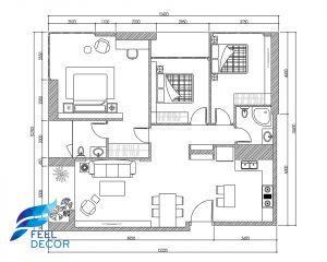 Hình ảnh: Thiết kế thi công nội thất căn hộ 3 phòng ngủ 103m2 chung cư Saigon Royal