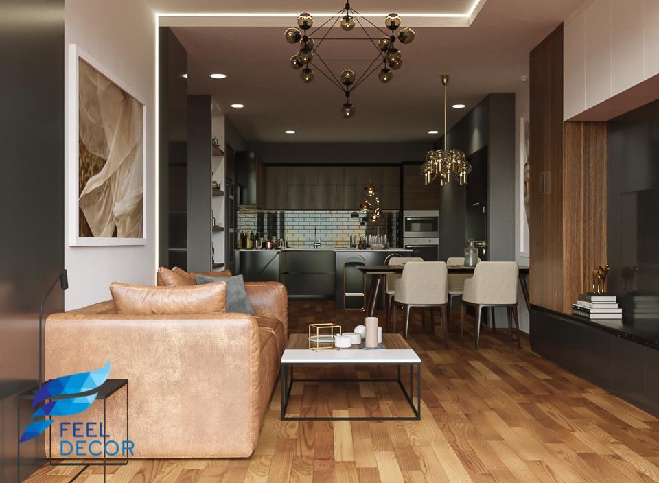 Hình ảnh: Thiết kế thi công nội thất căn hộ 3 phòng ngủ 103m2 chung cư Saigon Royal