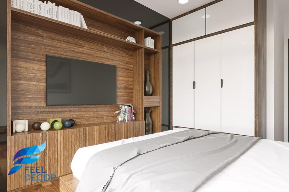 Hình ảnh: Thiết kế thi công nội thất căn hộ 3 phòng ngủ 103m2 chung cư Saigon Royal
