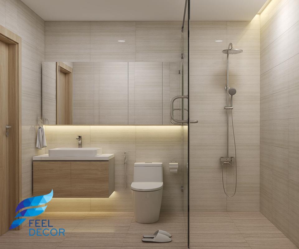 Hình ảnh: Thiết kế – thi công nội thất căn hộ 110m2 chung cư Saigon Royal – 3 phòng ngủ
