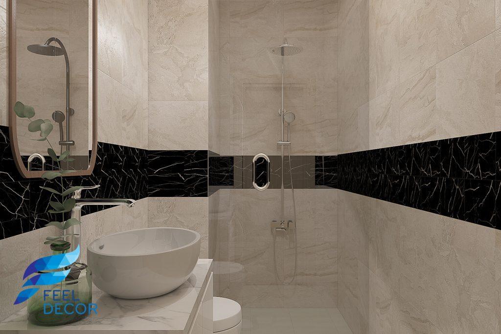 Thiết kế thi công nội thất căn hộ 66m2 (2 phòng ngủ) chung cư Saigon Mia