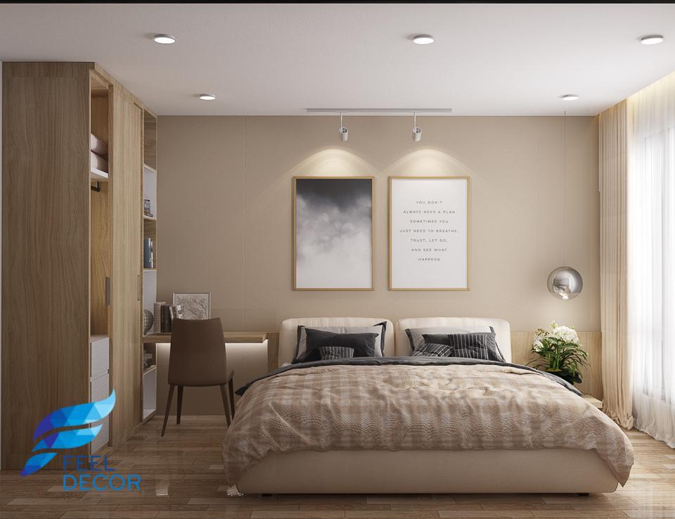 Hình ảnh: Thiết kế – thi công nội thất căn hộ 110m2 chung cư Saigon Royal – 3 phòng ngủ