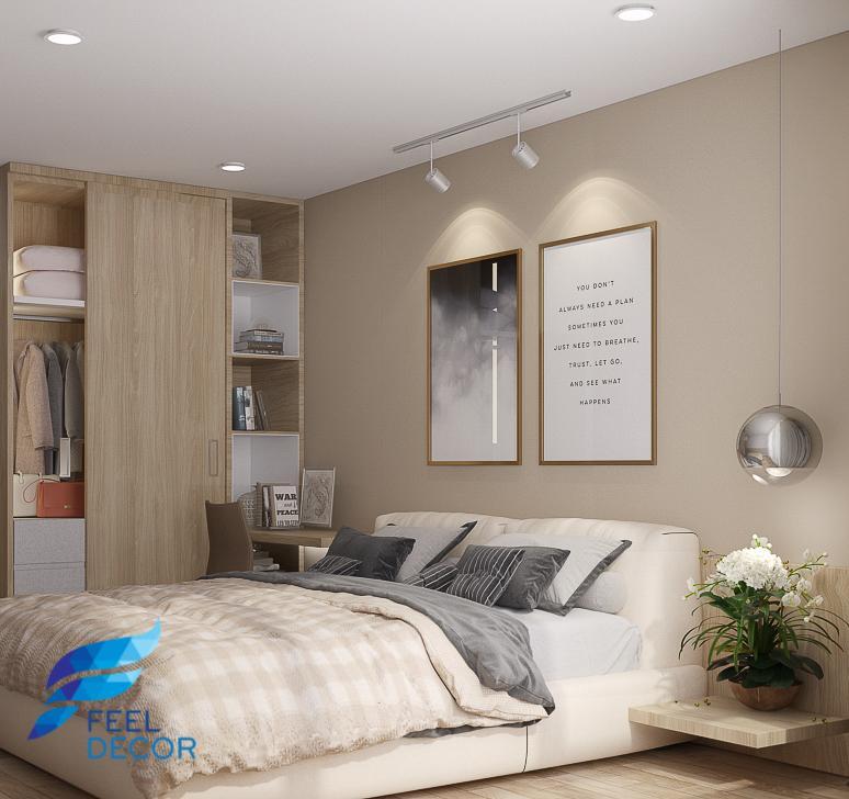 Hình ảnh: Thiết kế – thi công nội thất căn hộ 110m2 chung cư Saigon Royal – 3 phòng ngủ