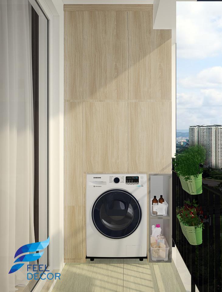 Hình ảnh: thiết kế thi công nội thất căn hộ 3 phòng ngủ 97m2 chung cư Sunrise Riverside