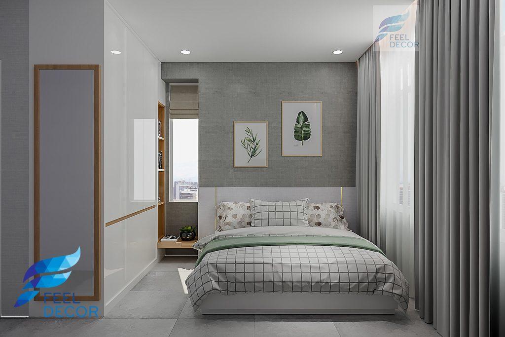 Hình ảnh: Thiết kế thi công nội thất căn hộ 2 phòng ngủ 83m2 chung cư Sunrise Riverside