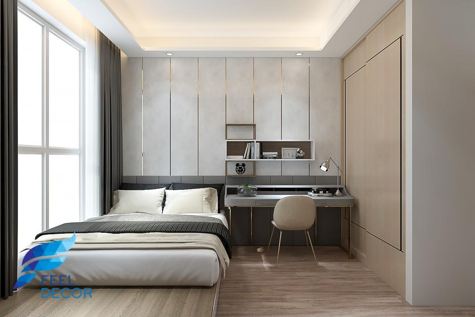 Hình ảnh: Thiết kế thi công nội thất căn hộ 96m2 (2 phòng ngủ) Sarina Condominium KDT Sala