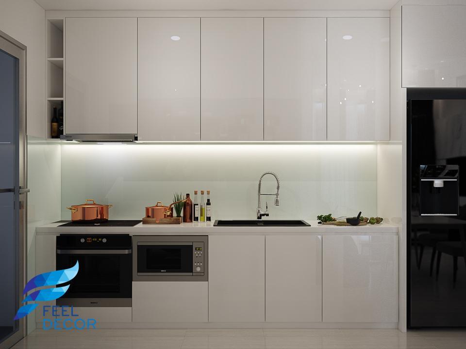 Hình ảnh: Thiết kế thi công nội thất căn hộ 2 phòng ngủ 90m2 chung cư Sadora KĐT Sala