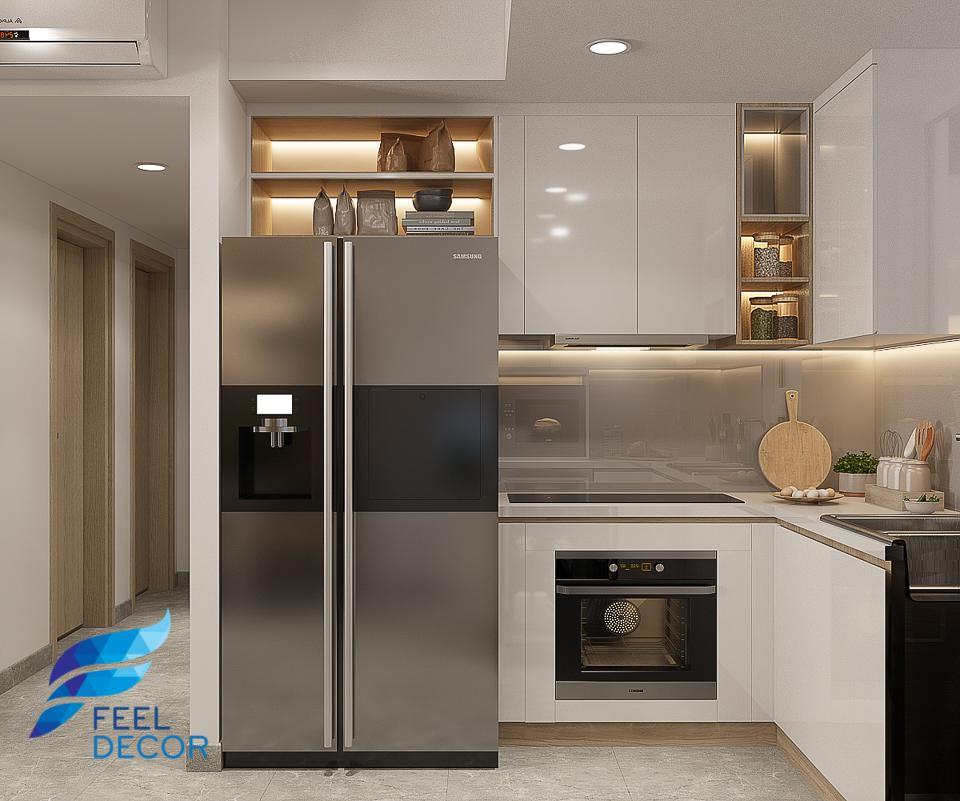 Thiết kế thi công nội thất cho căn hộ chung cư RichStar 3 phòng ngủ 94m2