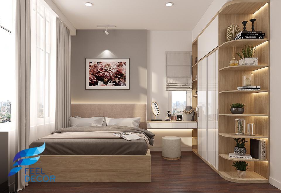 Thiết kế thi công nội thất cho căn hộ chung cư RichStar 3 phòng ngủ 94m2