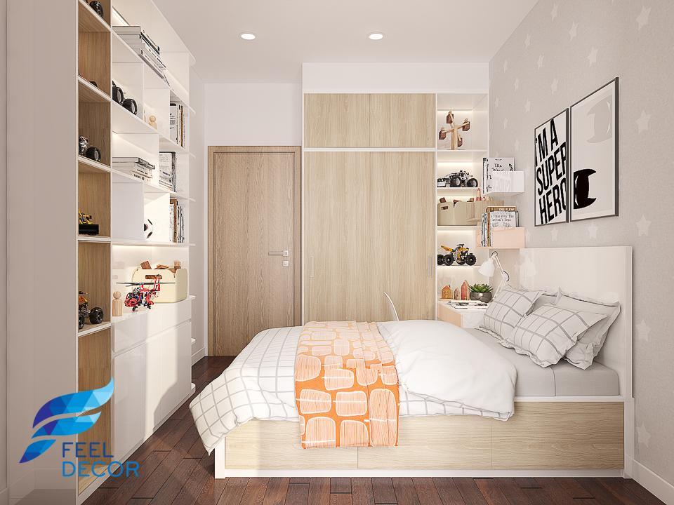 Thiết kế thi công nội thất cho căn hộ chung cư RichStar 3 phòng ngủ 94m2
