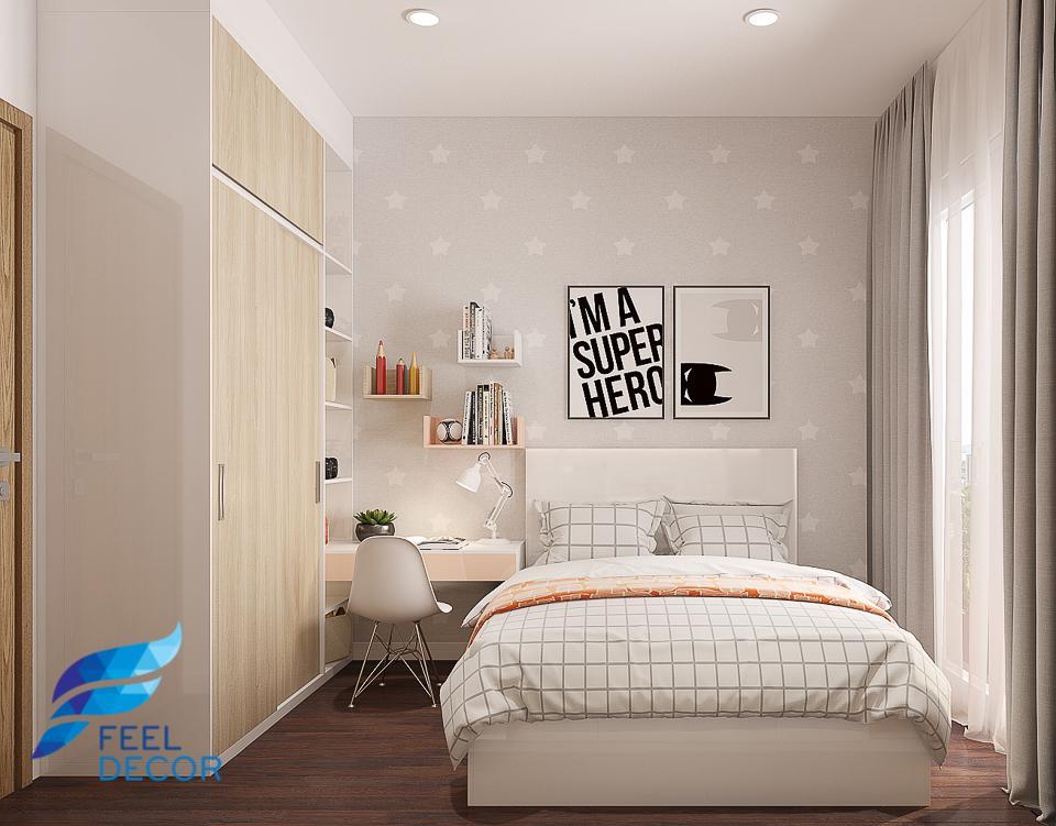 Thiết kế thi công nội thất cho căn hộ chung cư RichStar 3 phòng ngủ 94m2