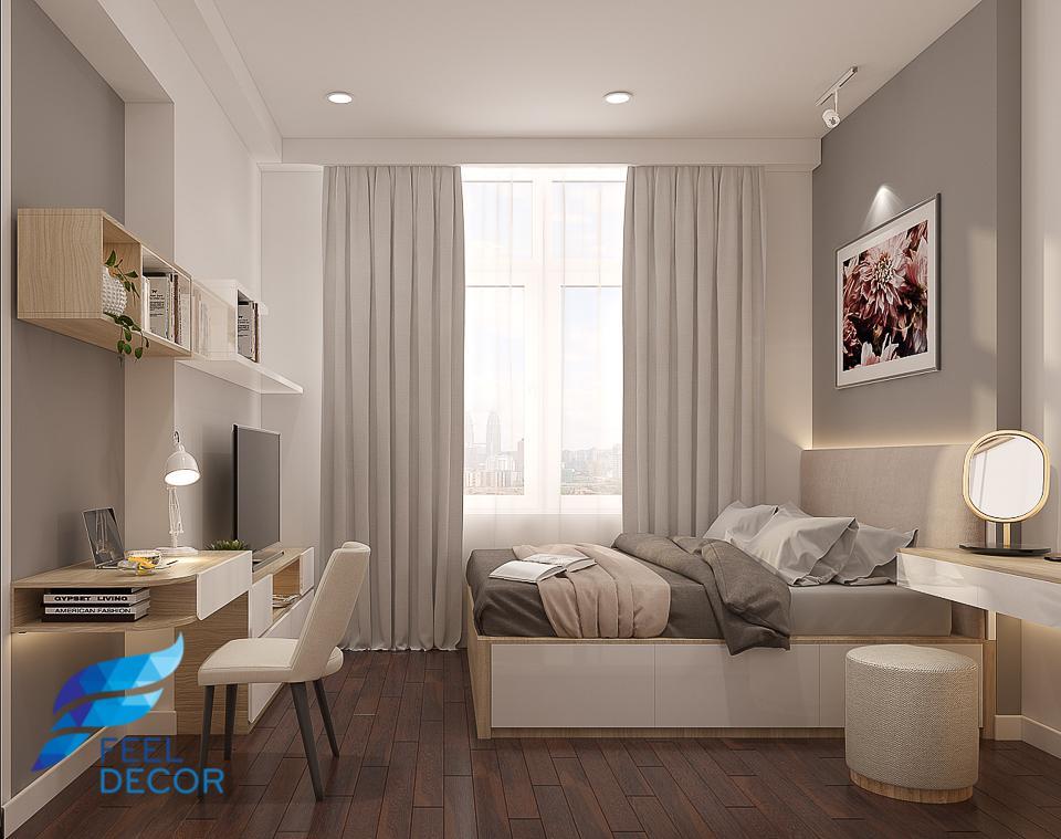 Thiết kế thi công nội thất cho căn hộ chung cư RichStar 3 phòng ngủ 94m2