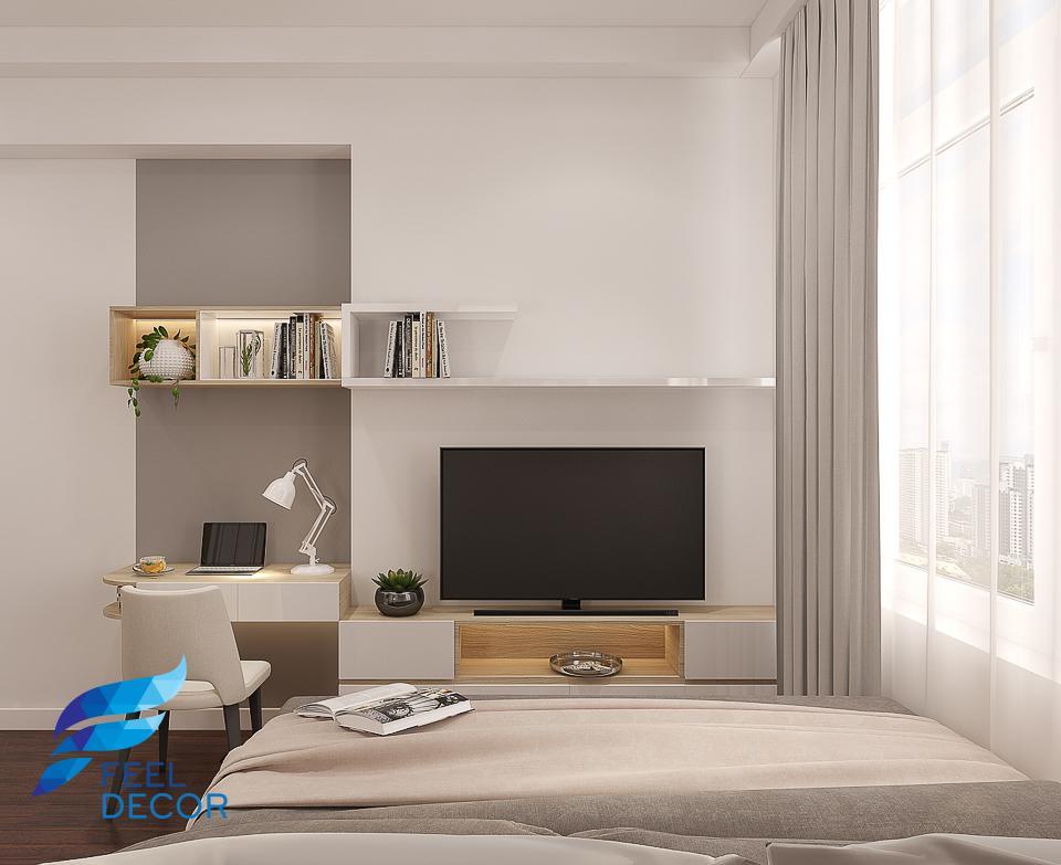 Thiết kế thi công nội thất cho căn hộ chung cư RichStar 3 phòng ngủ 94m2