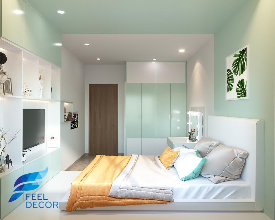 Hình ảnh: Thiết kế thi công nội thất căn hộ 2 phòng ngủ 109m2 chung cư Hà Đô Centrosa
