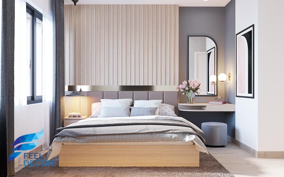 Hình ảnh: Thiết kế thi công nội thất căn hộ 2 phòng ngủ 81m2 chung cư Masteri An Phú
