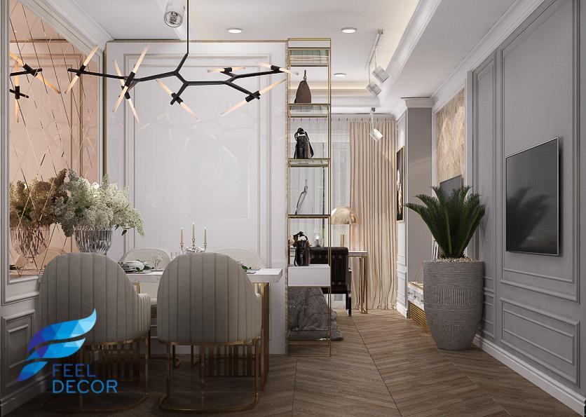 Hình ảnh: Thiết kế và thi công nội thất căn hộ Officetel 29m2 chung cư Madison Novaland