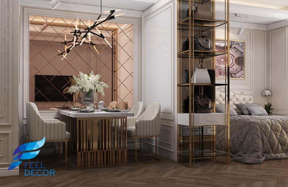 Hình ảnh: Thiết kế và thi công nội thất căn hộ Officetel 29m2 chung cư Madison Novaland