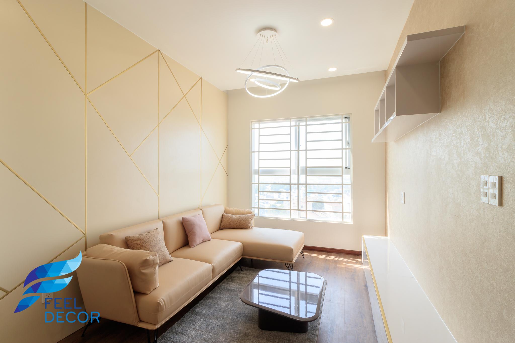 Hình ảnh thực tế thiết kế nội thất căn hộ 2 phòng ngủ (71m2) ở Biên Hòa - FD11618