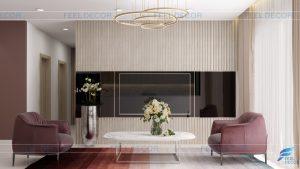 Thiết kế thi công nội thất căn hộ 110m2 chung cư Saigon Royal – Chủ đầu tư Chị Quỳnh