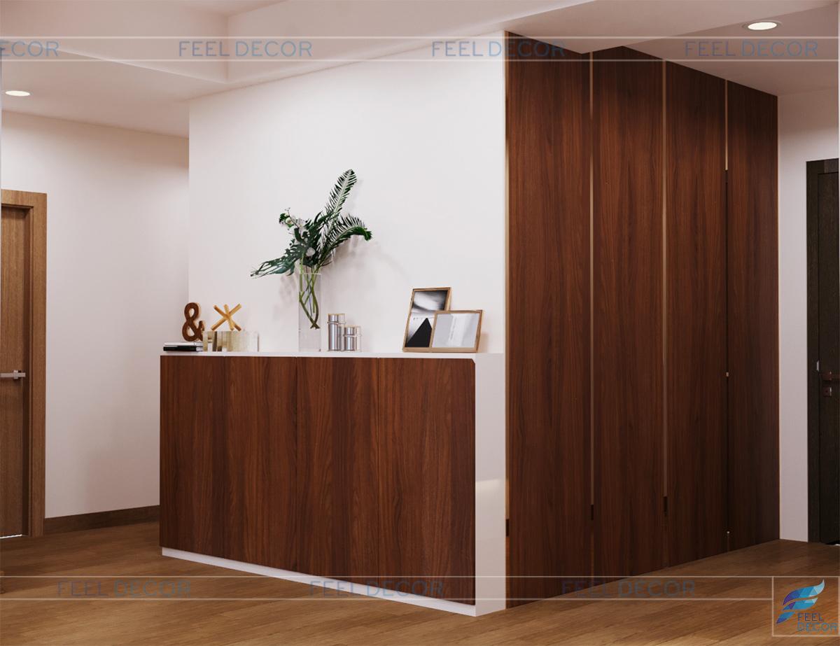 Thiết kế thi công nội thất căn hộ 123m2 chung cư Riverpark Premier – FD0819