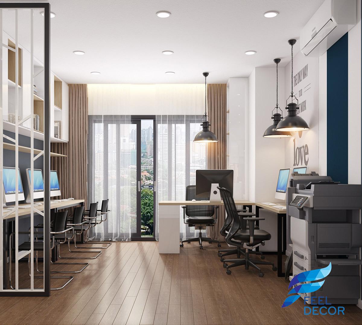 Thiết kế thi công nội thất căn hộ Officetel 30m2 CC Millennium Masteri